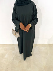 Dark Teal Essential Abaya