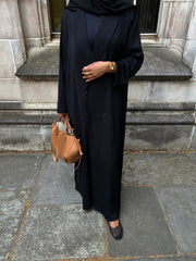 Blazer Abaya - Black