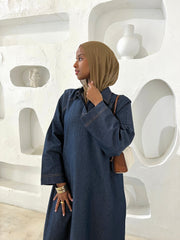 Denim Abaya