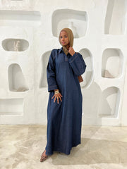 Denim Abaya