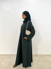 Dark Teal Essential Abaya
